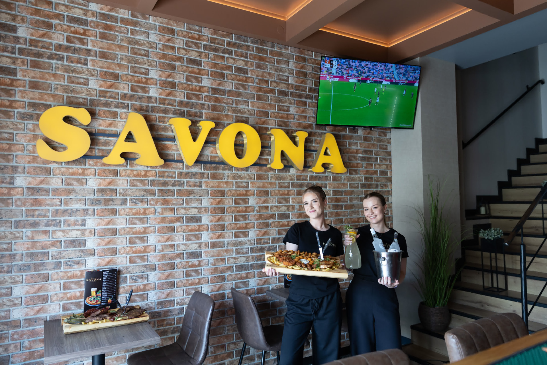 Wnętrze pizzerii Savona